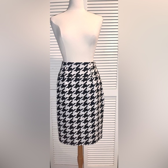 Grace Elements houndstooth pencil Skirt Women's - Picture 2 of 5